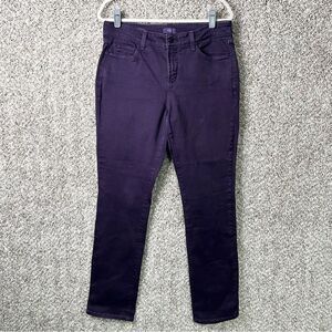 NYDJ Not Your Daughter’s Jeans Samantha Purple Slim Jeans in Size 12